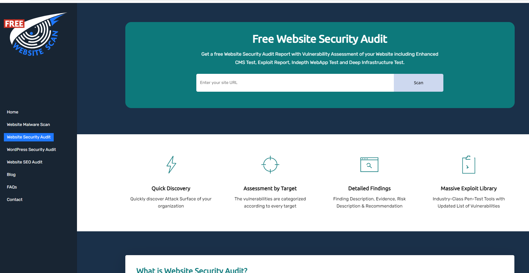 Free Website Security Scan