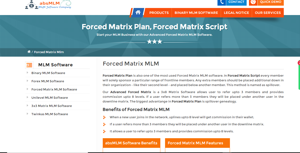 Launch your new business with our new mlm forced matrix software ,hurry up !!