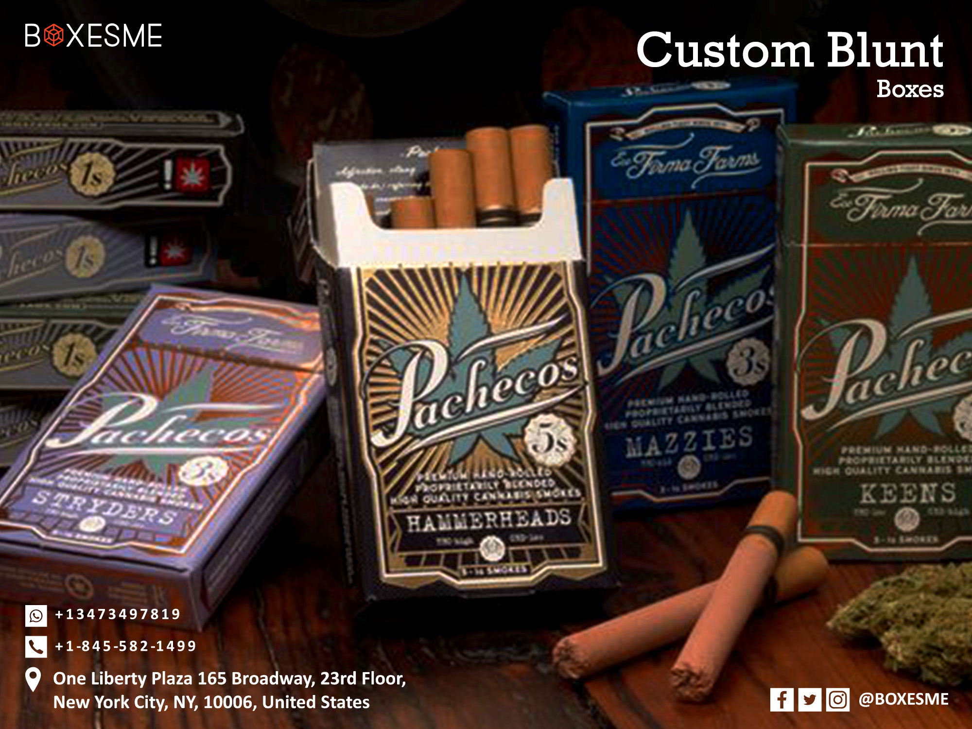 Convert your creative Blunt Boxes into materiality by BoxesMe