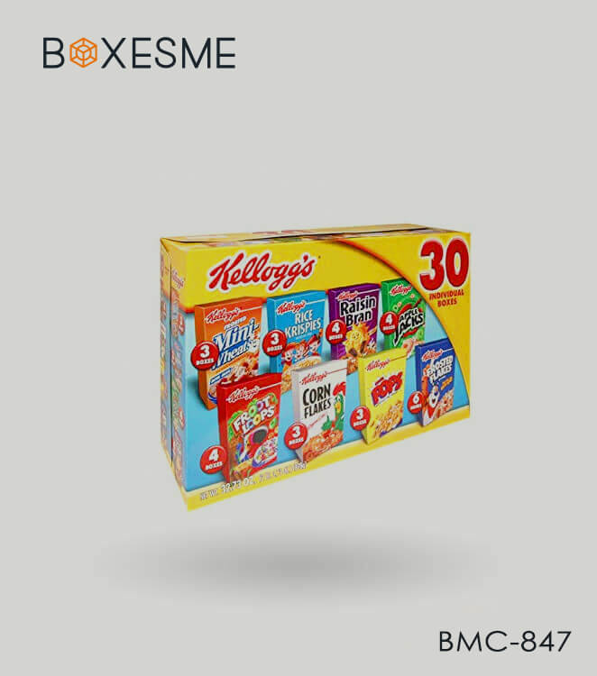 BoxesMe Provides you Cardboard Cereal Boxes for your Product