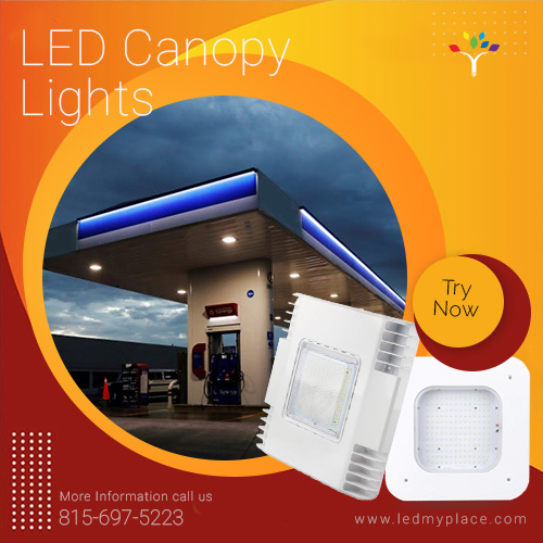 LED Canopy Lights: free from harmful gases like mercury