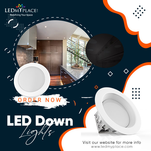 Get LED Downlights and add brightness to your Living areas!