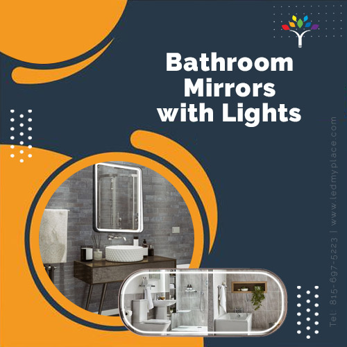 Get these gorgeous Bathroom Mirrors with Lights for your place.