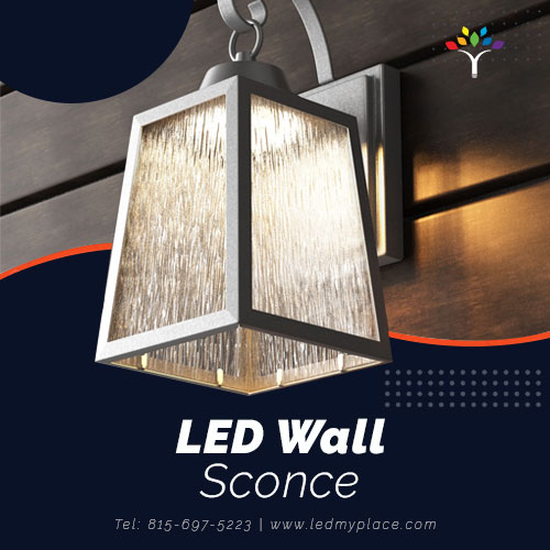 LED Wall Sconces: Beautiful decorative fixtures to your interiors.