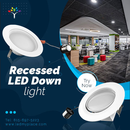 Recessed LED Downlight: beneficial for both residential and commercial projects.