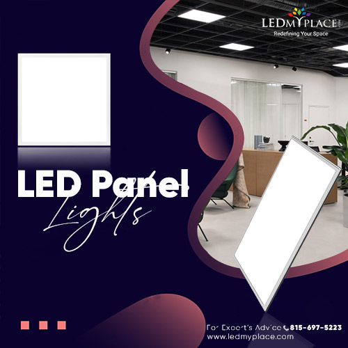 Get good light at your office, school, and hospital using LED Panel Lights.