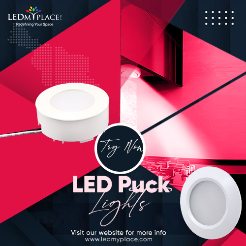 Get your LED Puck lights for adding extra light!
