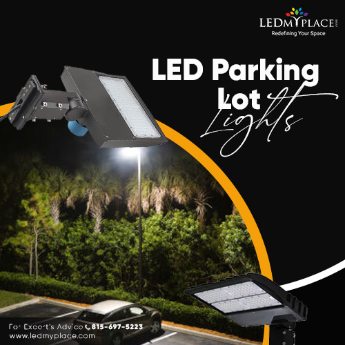 Get brighter light at Parking Lot using Led Parking Lot Lights.