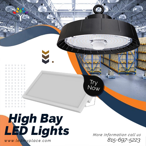 High bay LED lights: with motion sensors