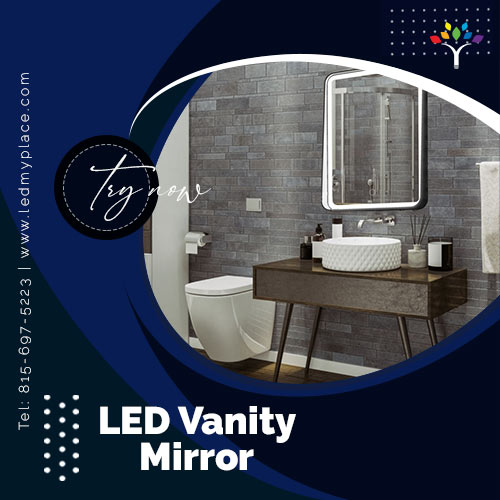 LED Vanity Mirror makes your bathroom designer.