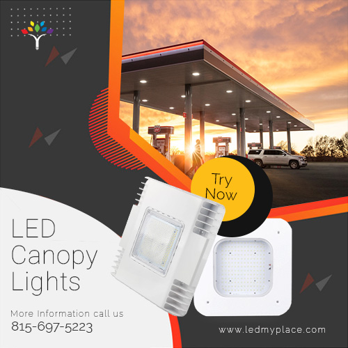 LED canopy lights: long-lasting and an ideal choice for small stores