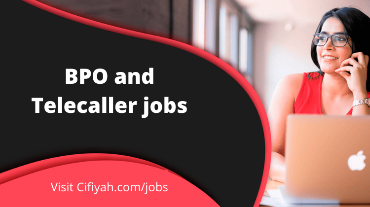 Work from home BPO and Telecaller jobs