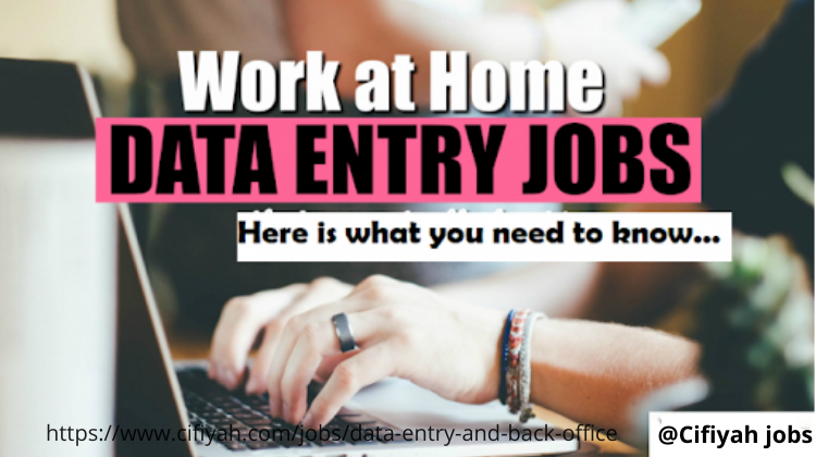 What is data entry work from home jobs?