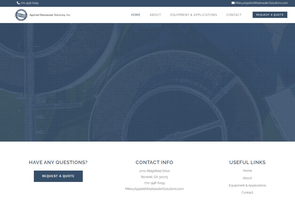 APPLIED WASTEWATER SOLUTIONS, INC.