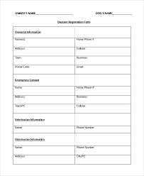 Printable Daycare Forms