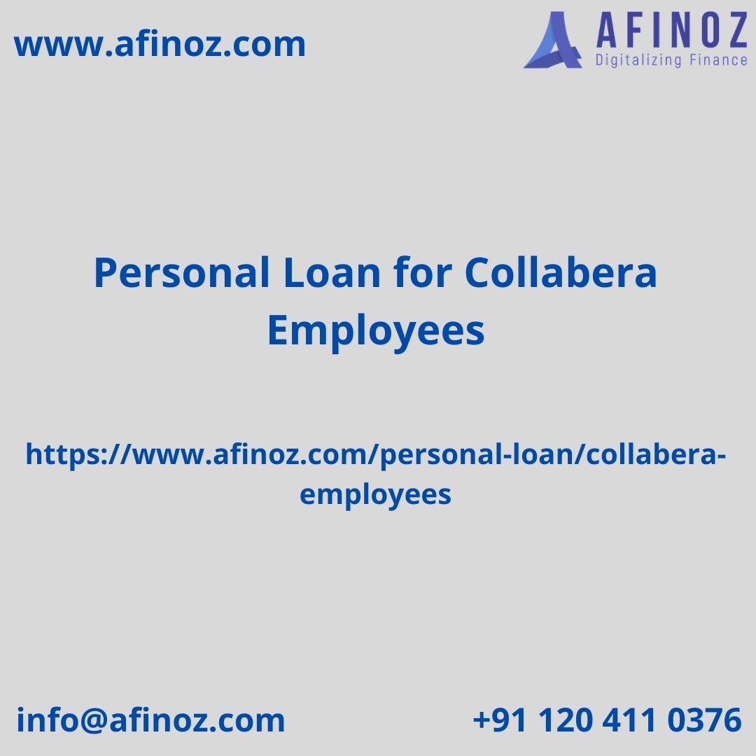 Personal Loan For Collabera Employees 2021