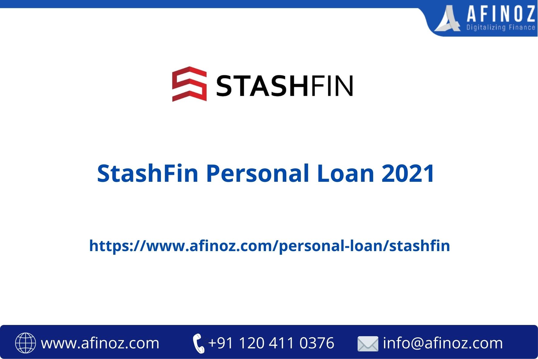 StashFin Personal Loan 2021