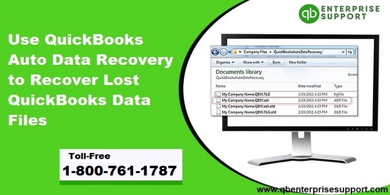 QuickBooks Auto Data Recovery Tool - Recover Lost Data Files