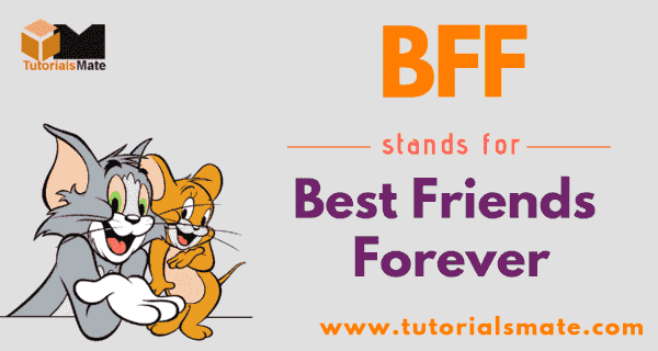 BFF Full Form: What is the full form of BFF?