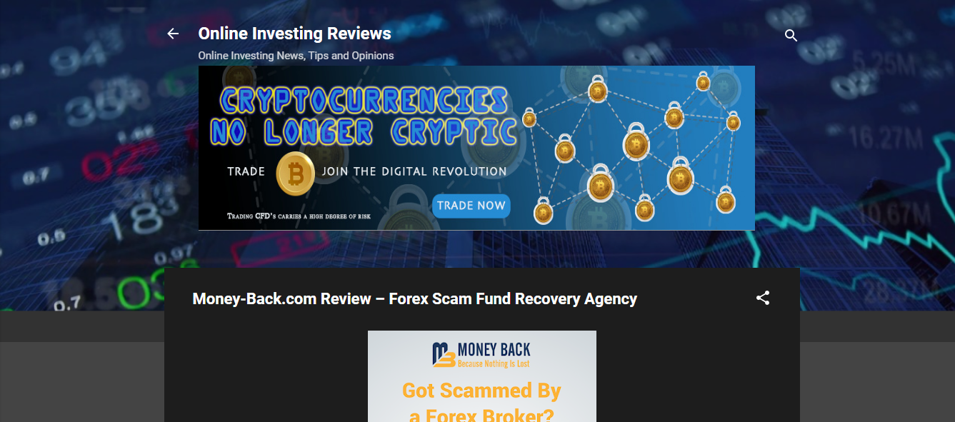 Money-Back.com Review – Forex Scam Fund Recovery Agency