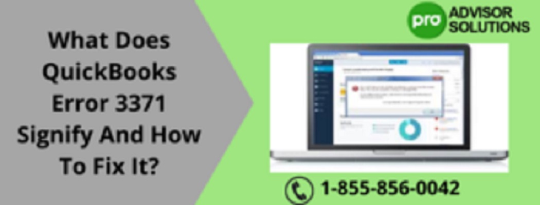 Technical ways to resolve QuickBooks Error 3371