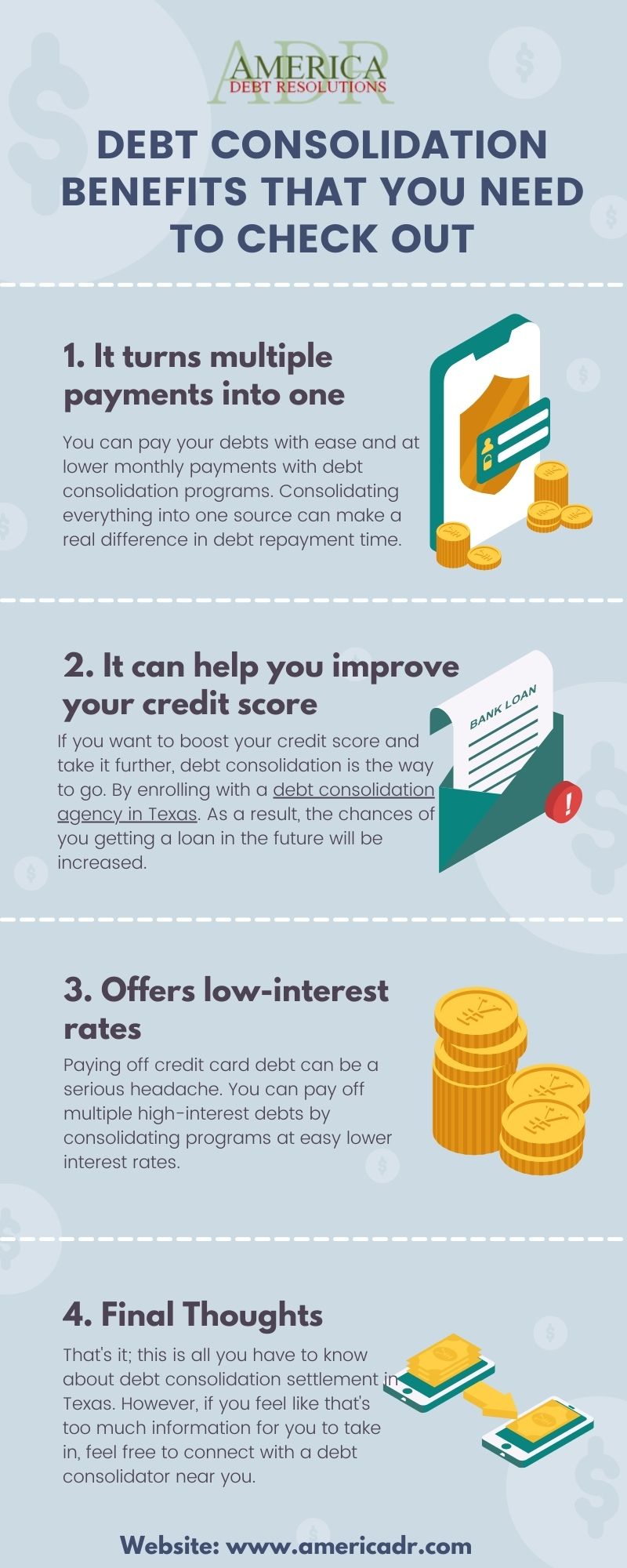 Debt Consolidation Benefits That You Need To Check Out