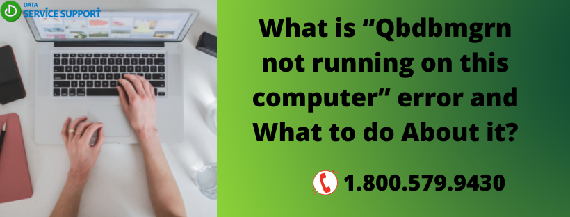 Here's How to fix Qbdbmgrn not running on this computer