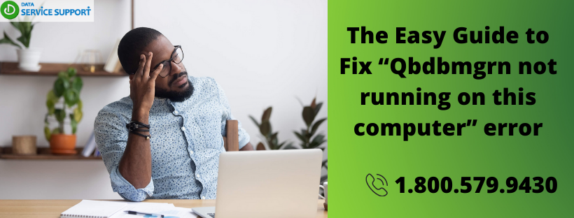 Qbdbmgrn not running on this computer server 2020! What to do