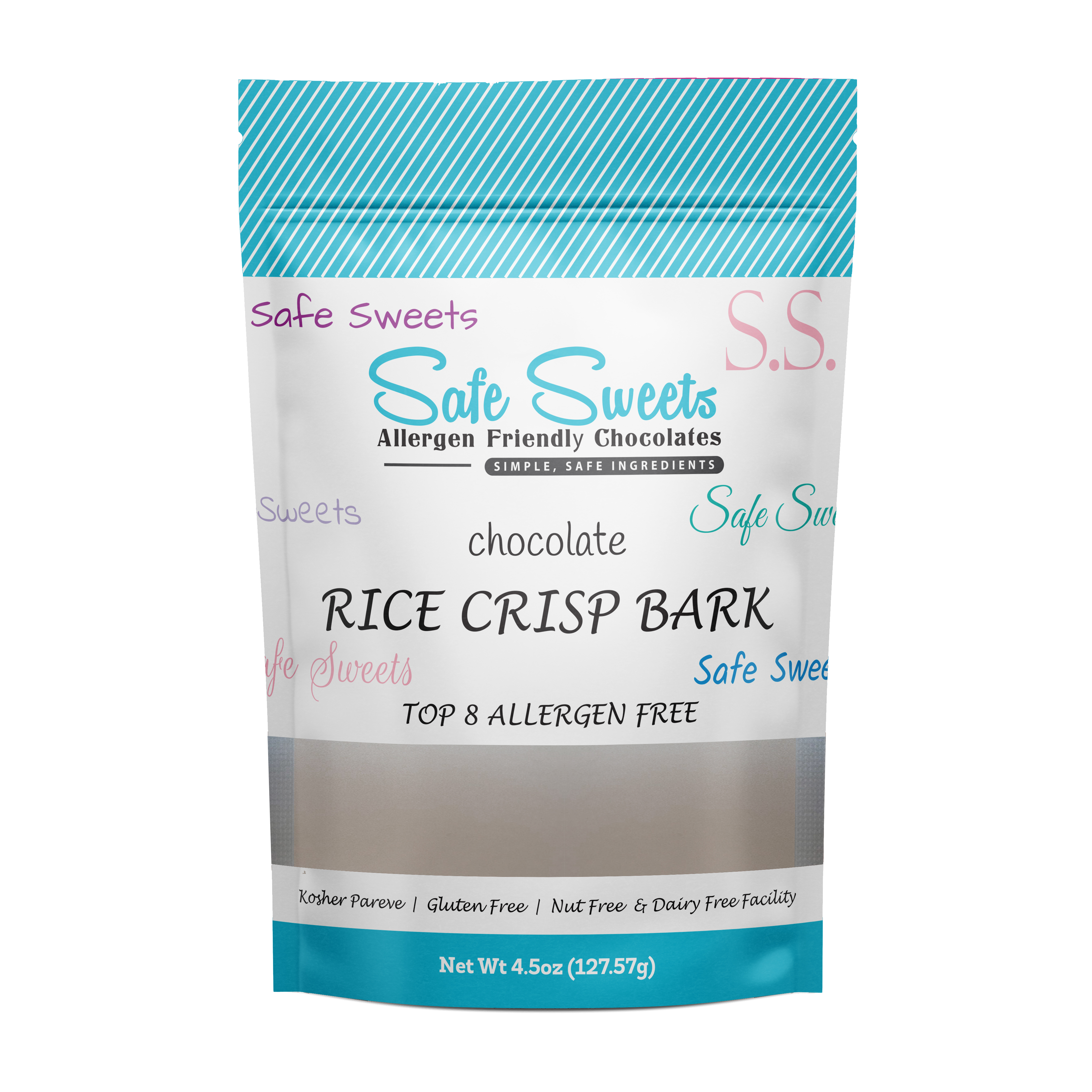 Chocolate Rice Crisp Bark