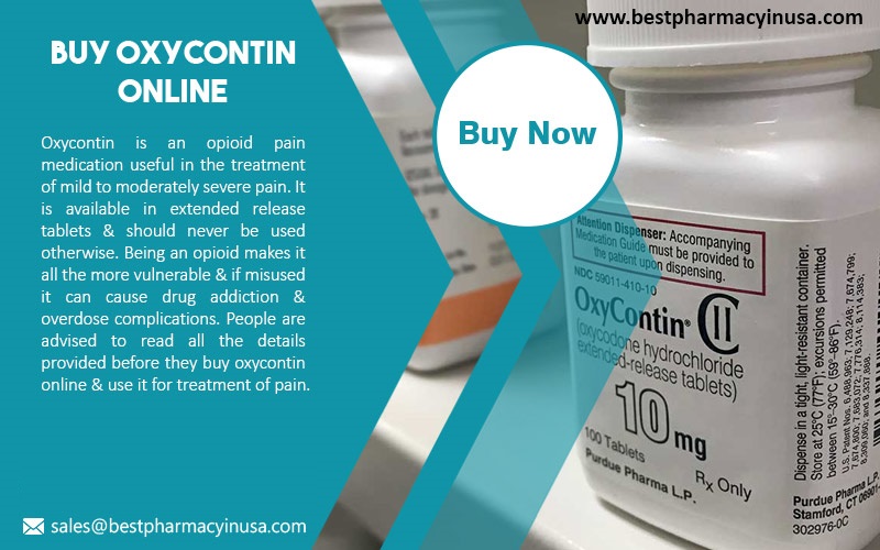Buy Oxycontin Online | Legally Without Prescription