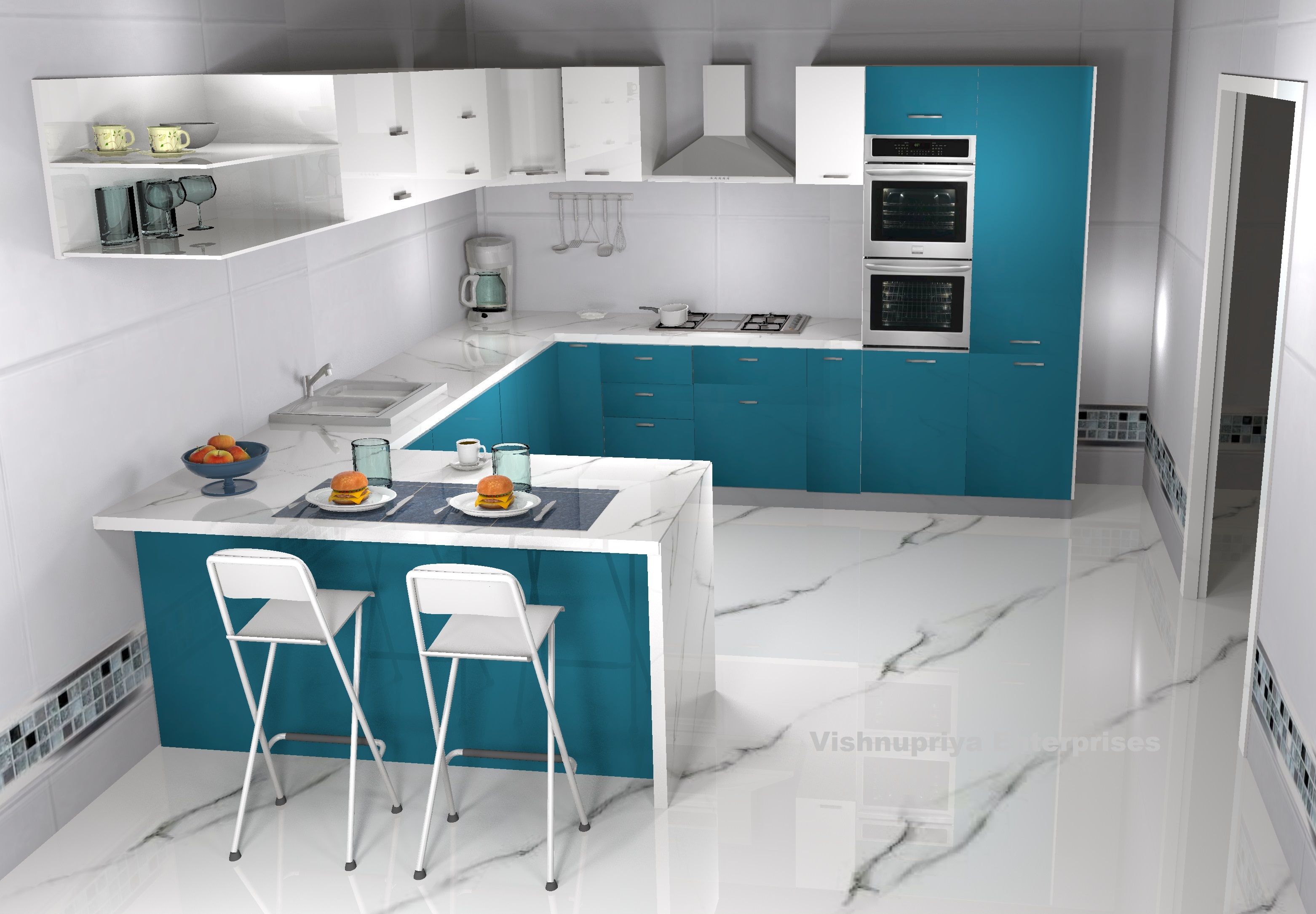 Best Modular Kitchen Designer in Pondicherry - Vishnupriya Enterprises