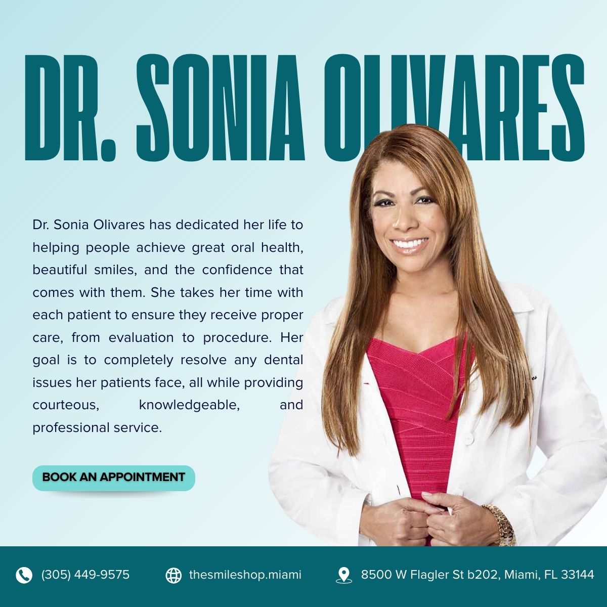 The heart and expertise behind The Smile Shop Miami