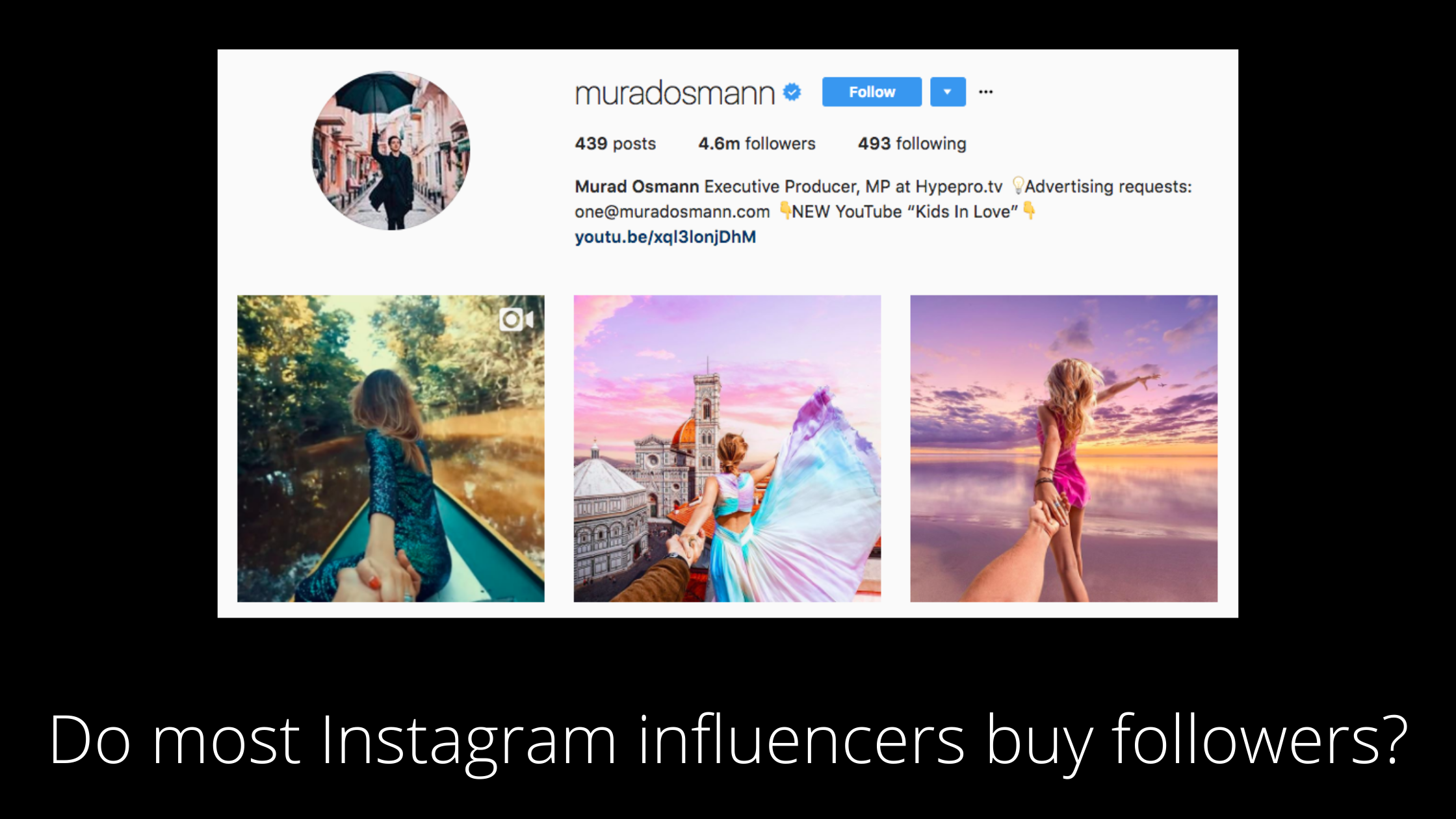 Do most Instagram influencers buy followers?