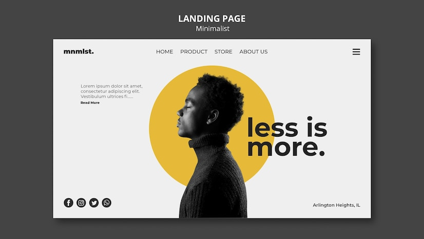 How Does Minimalistic Web Design Enhance UX and Readability?