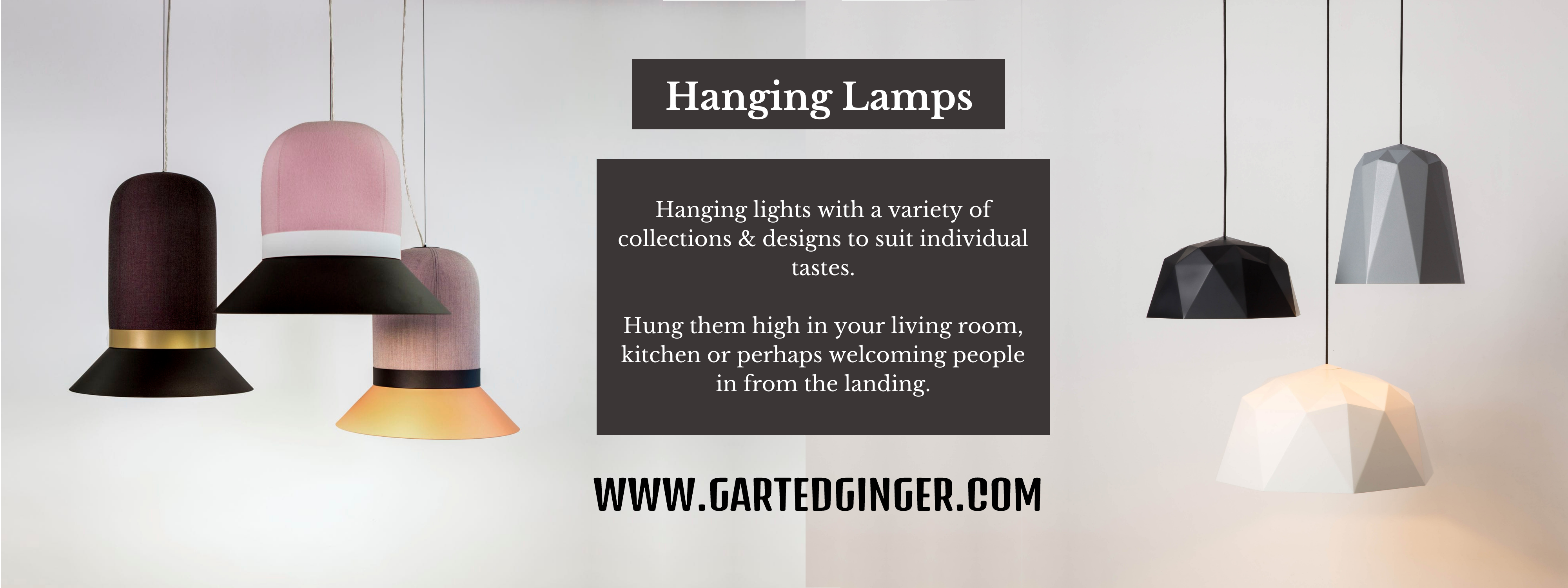 Buy Hanging Lampshades - Gratedginger.com