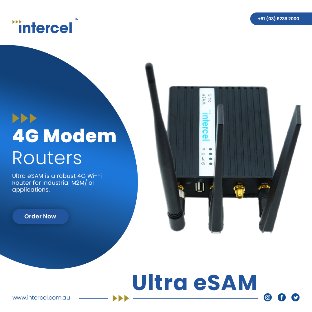 Industrial Modems & IoT Routers | Australian Made | Intercel
