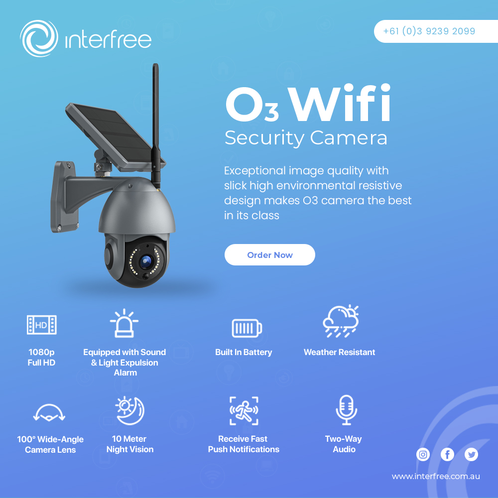 Security & Surveillance Cameras For Home | Australian Made | Interfree