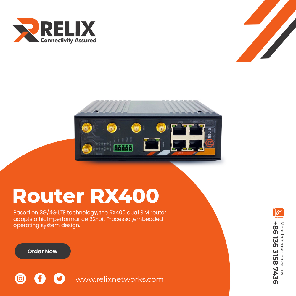 Industrial Cellular VPN Routers | Makers & Suppliers | Relix Networks
