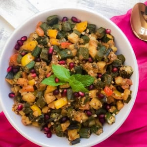 Making Of Bhindi Masala