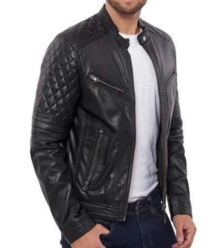 Cruiser Leather Biker Jacket Origins and Construction