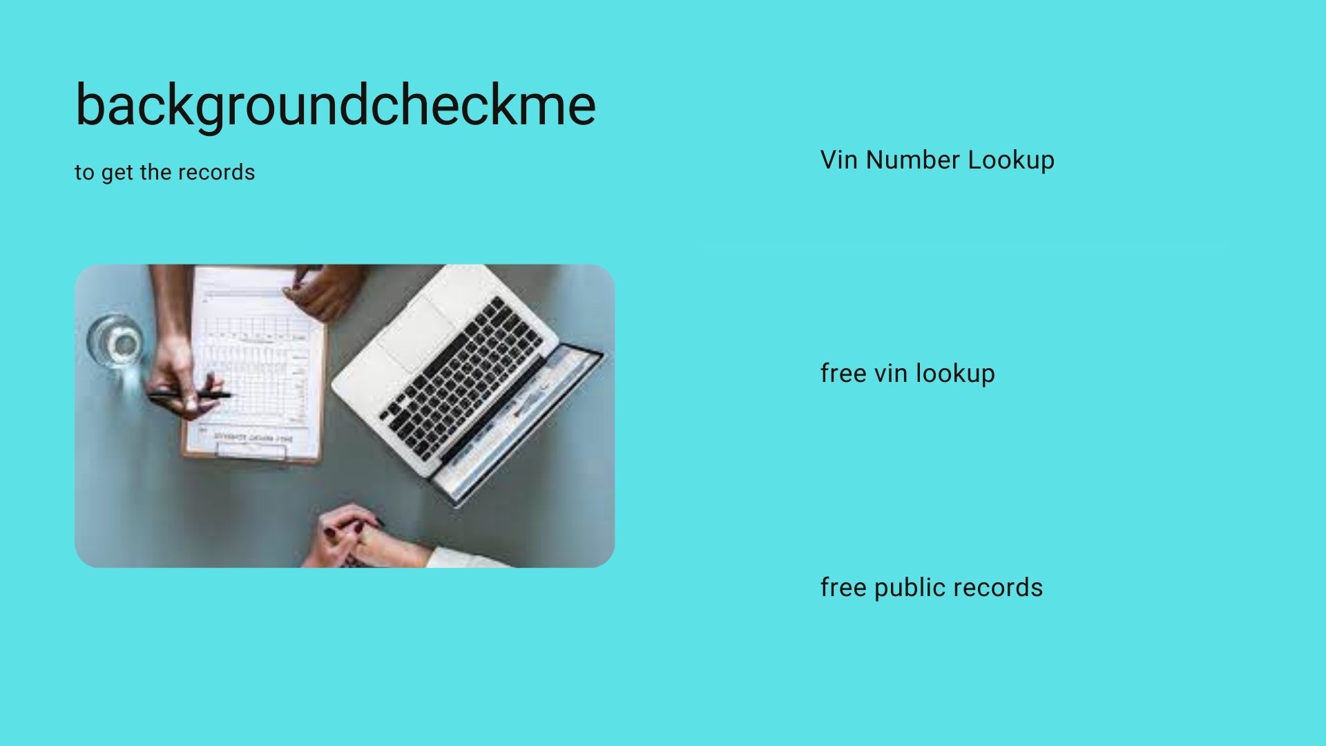 Free Vin Number Lookup