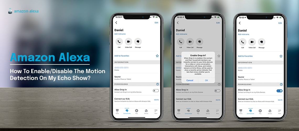 Does Echo Show Detect Motion