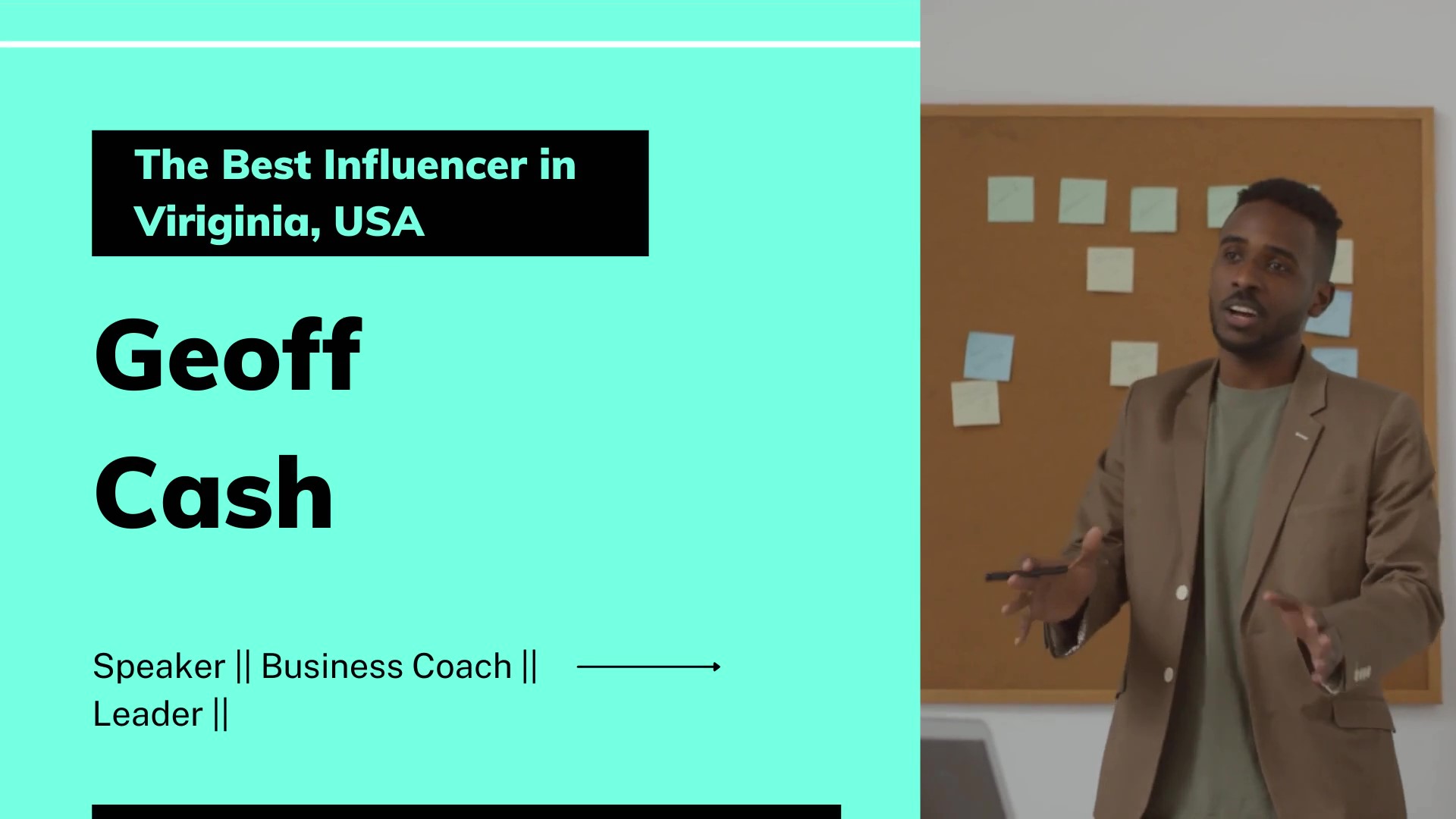 Geoff Cash – Entrepreneurs