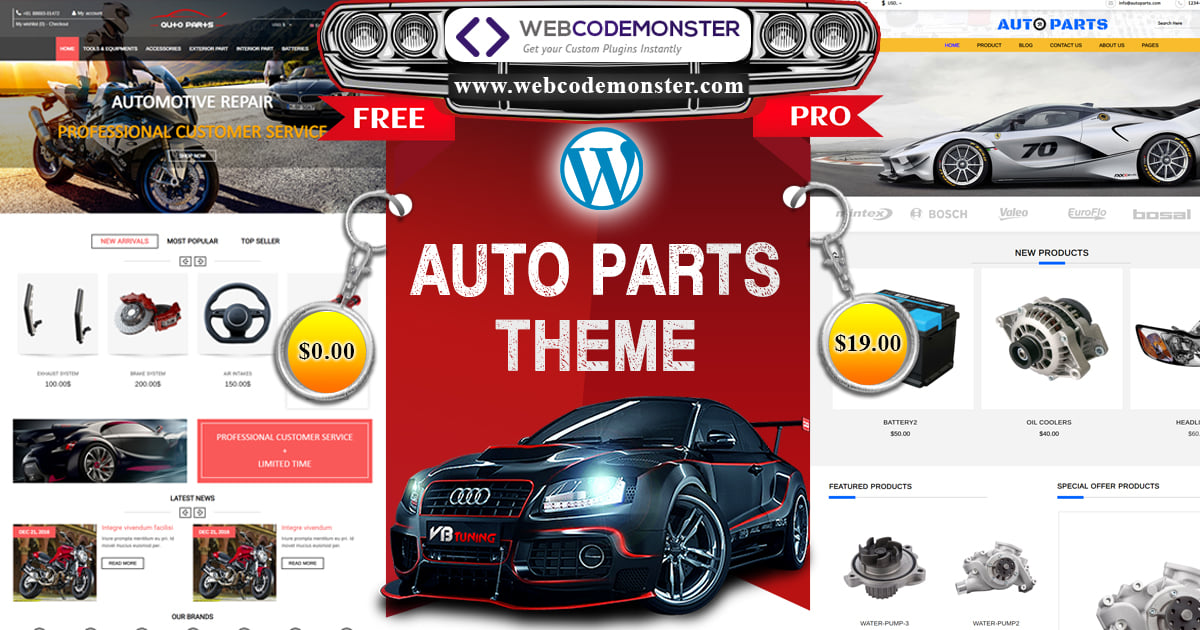 Automotive WordPress Theme
