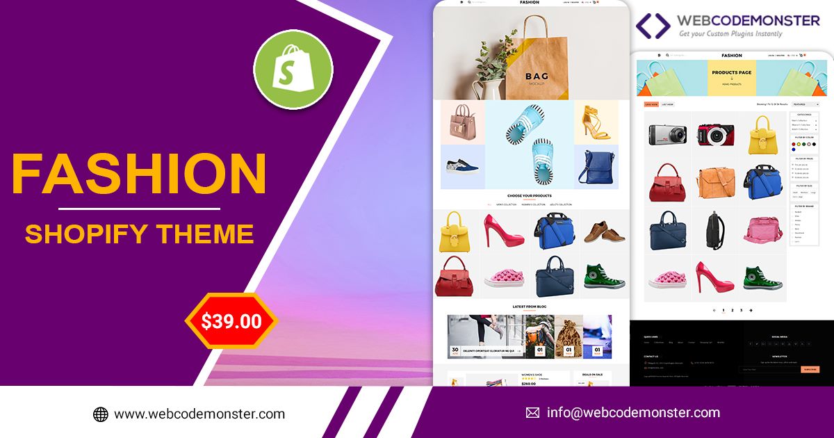 Clothing Website Templates