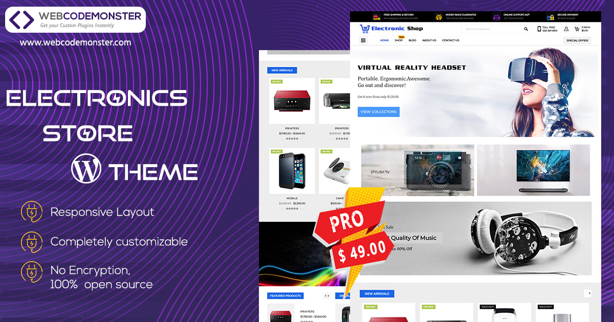 Electronics Store WordPress Theme