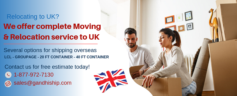 Choose Fast & Easy Relocation Service to UK