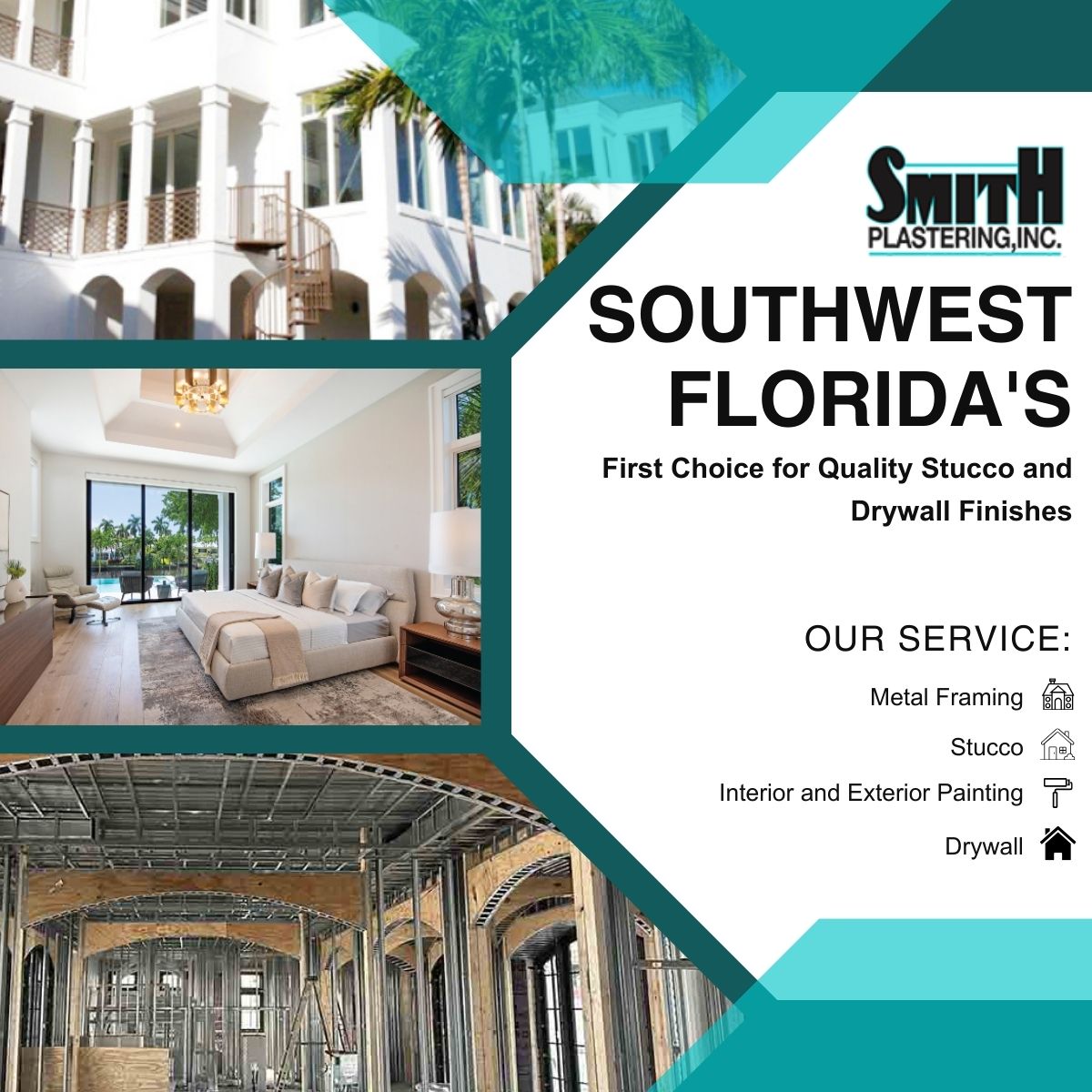 First Choice for Quality Stucco and Drywall Finishes