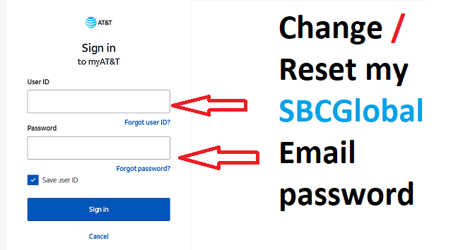  Procedure To Change Password SBCGlobal Email