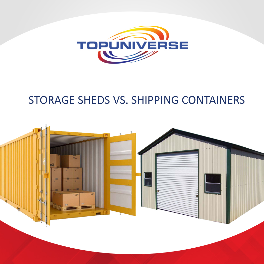 Storage Sheds Vs Shipping Container Sheds - Top Universe